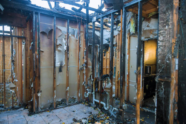 Professional Emergency Fire Cleanup technician working in San Angelo, TX